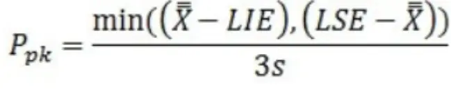 Fórmula PPK